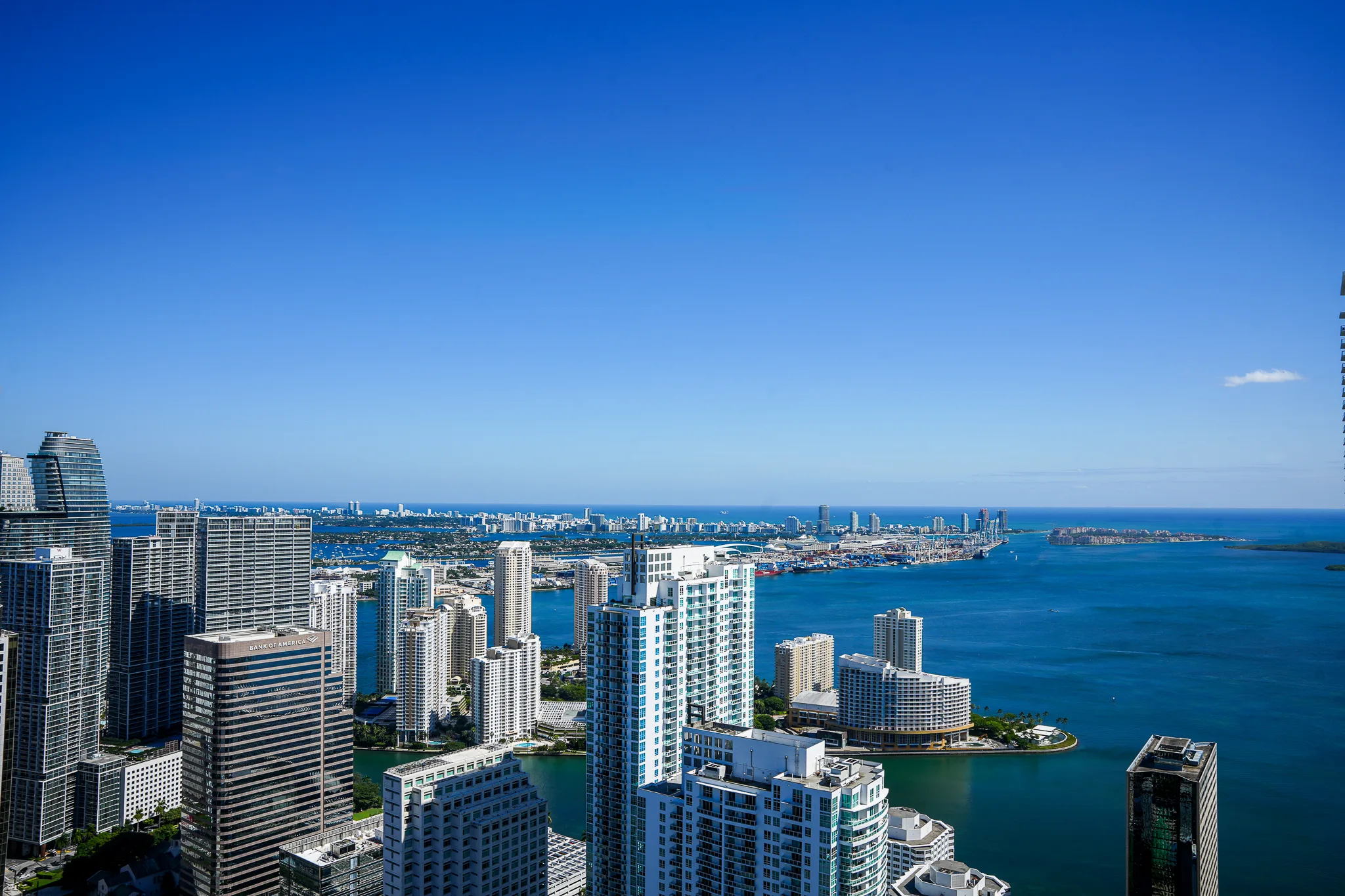 Miami Brickell skyline